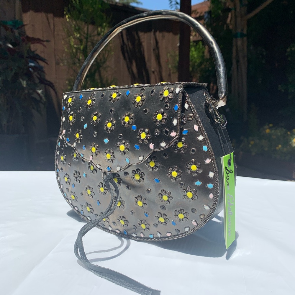 Sam Edelman Gun Metal Crossbody Purse